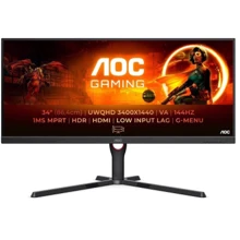 Монитор AOC U34G3XM/EU: Покрытие экрана матовое
