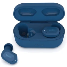 Наушники Belkin Soundform Play True Wireless Blue (AUC005BTBL): Тип конструкции вакуумные