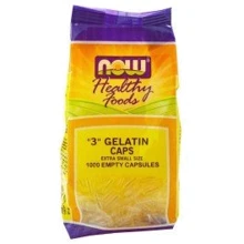 NOW Foods "3" Gelatin Caps 1000 gel caps (Порожні капсули): Тип мультивітаміни