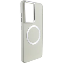 Чехол для телефонов TPU Case Bonbon Metal Style with MagSafe White for Samsung S908 Galaxy S22 Ultra: Совместимость Samsung S908 Galaxy S22 Ultra