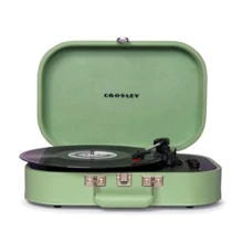 Виниловый проигрыватель Crosley Discovery (Seafoam): Привод ременной