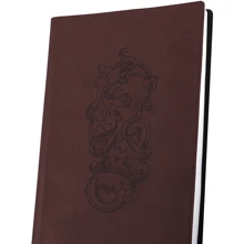 Деловая записная книжка Optima А6 Узор коричневый (O20385-07): undefined undefined