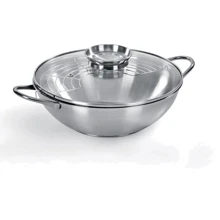Сковорода Barazzoni Wok с крышкой и решеткой 28 см (42500972800): Тип сковороды ВОК