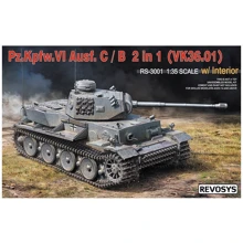 Немецкий танк Pz. Kpfw. VI Ausf. C/B 2 in 1 VK36.01: Производитель Rye Field Model