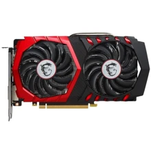 Видеокарта MSI GeForce GTX 1050 TI GAMING X 4G: Объем памяти, Гб 4