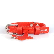 Ошейник Collar Glamour без украшений 9 мм 19-25 см оранжевый (4820152560643): Производитель Collar