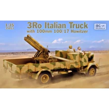 Итальянский грузовой автомобиль IBG Models 3Ro со 100 мм гаубицей 100/17: Производитель IBG Models