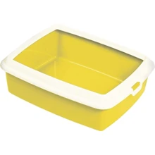 Туалет для кошек Hydra Maxi Yellow с рамкой 50х40х16.5 (8022967014632): Вид Открытый