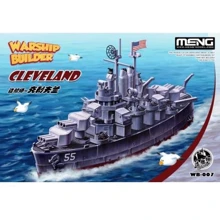Пасажирський корабель Meng WARSHIP BUILDER Cleveland (Мультяшна модель) MENG-WB007: Виробник Meng