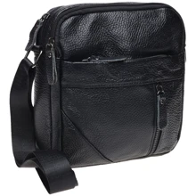 Чоловіча сумка планшет Borsa Leather чорна (K11027-black): Стать Чоловік