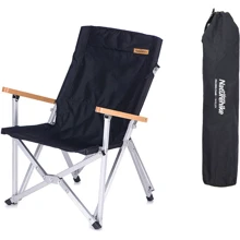 Кресло складное Naturehike Shangye NH19JJ004 алюминий черный: Тип Кресло складное