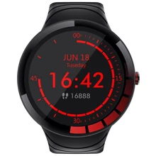 Смарт-часы Kumi GT2 Black: Емкость батареи, мАч 200