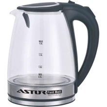 Электрочайник Astor HHB1808G/B: Мощность, Вт 2000