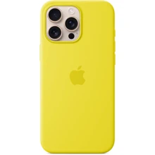 Чехол для iPhone Apple for iPhone 16 Pro Max Silicone Case with MagSafe Star Fruit (MA7U4) : Цвет желтый