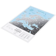 Скретч-карта Европи Travel Map Silver Europe (Eng): Производитель 1DEA.me