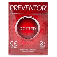 Презервативи Preventor Dotted, 3 шт.: Тип Для максимального захисту