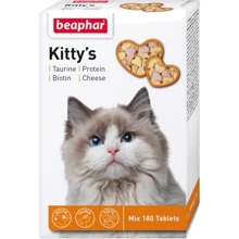 Витамины для котов Beaphar Kittys Mix 180 таблеток (12506): Вид Таблетки