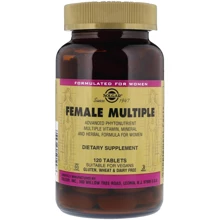Solgar Female Multiple 120 tabs Вітаміни для жінок: Тип мультивітаміни