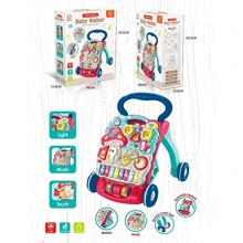 Игровой центр 25847E каталка-ходунки Первые шаги, батарейки, музыка, 49,5x40x15,8 см: Производитель Noname