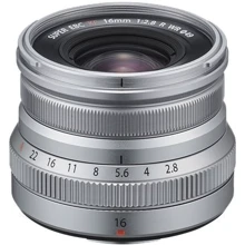 Объектив для фотоаппарата Fujifilm XF 16mm F2.8 R WR Silver: Тип объектива широкоугольный