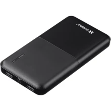 Зовнішній акумулятор Sandberg Power Bank 10000mAh Saver Black (320-34): Кількість USB 3