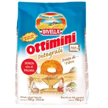 Печенье Divella Ottimini Integrali 400 г (DLR6229): Вес нетто 400 г