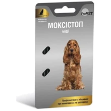 Таблетки антигельминтные ProVet Моксистоп миди для собак 1 табл. на 10 кг 2 табл. (4823082419142) Таблетки антигельминтные ProVet Моксистоп миди для собак 1 табл. на 10 кг 2 табл. (4823082419142)
