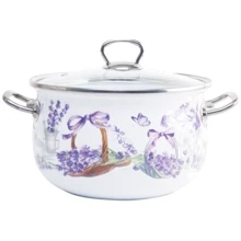 Кастрюля Gusto Premium Корзина Лаванды 20 см 4.0 л (GT-T-220-BL): Тип Традиционная