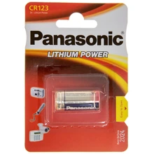 Panasonic CR 123 1шт LITHIUM (CR-123AL/1BP): undefined undefined