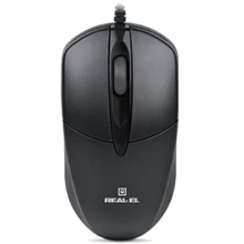 Мышь REAL-EL RM-211 Black: Интерфейс подключения USB