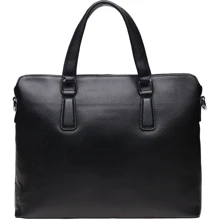 Мужская конференц-сумка Borsa Leather черная (k19152-1-black): Пол Мужской