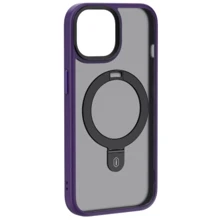 Чехол для iPhone WIWU Magnetic Stand Series Purple for iPhone 15 Pro Max (ZMM-010): Цвет фиолетовый