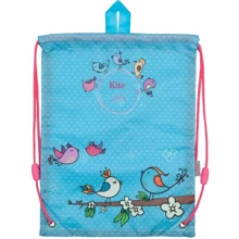 Сумка для взуття дошкільна Kite Bright birds K18-600XS-1: Стать для дівчаток