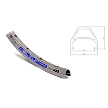 Колесо и обод Обод Author Helium Pro 559(26")x18/32 ,алюм. AL6061,двойной,пистонирован,380 грм,нипель FV,серебрист: Производитель Author