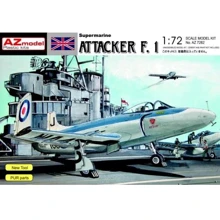 Палубный истребитель AZmodel Supermarine Attacker F.Mk.I AZMO72082: Производитель AZmodel