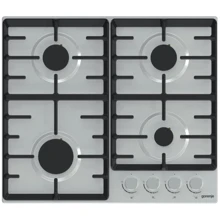 Варильна поверхня газова Gorenje G641AX: Розташування панелі фронтальне