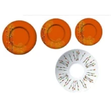 Столовый сервиз Сервиз Luminarc Rhapsody Orange H8732 (19 пр.): Количество персон 6