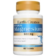 Earth's Creation Magnesium Магній 500 мг 60 таблеток: Тип Магний