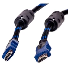 Кабель і перехідник PowerPlant HDMI - HDMI, 7м, 2.0V, Double ferrites, Highspeed (KD00AS1247): Тип кабель