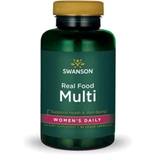 Swanson Real Food Multi Women's Daily Мультівітаміни на кожен день для жінок 90 веганських капсул: Тип мультивітаміни