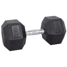 Гантель inSPORTline Hexsteel 30 кг (22094): Вес гантели, кг 30