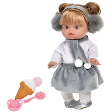 Кукла Limo Toy M 4734 I UA, 32 см музыкальная с аксессуарами (Серый): Возраст от 3 лет