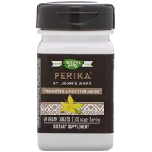 Nature's Way, Perika, St. John's Wort, 60 Tablets (NWY-06560): Форма випуску таблетки