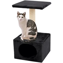 Будиночок Flamingo Sassiere для котів чорний 30х30х54.5 см: undefined undefined