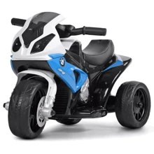 Дитячий електромотоцикл 3 колісний Bambi Racer BMW синій (JT5188L-4): Вид мотоцикл