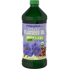 Piping Rock Flaxseed Oil 473 mL Bottle Лляна олія (Органічне): Тип Лляна олія