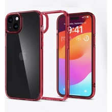 Чехол для iPhone Spigen Ultra Hybrid Red Crystal (ACS06654) for iPhone 15 Plus: Цвет красный