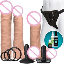 Страпон Doc Johnson Vac-U-Lock - Dual Density Experienced Set: Для кого Для женщин