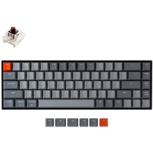 Клавіатура Keychron K6 68 Key Hot-Swap RGB Brown (K6V3_KEYCHRON): Підключення беспроводное