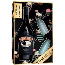 Ликер Baileys 0.7 л, gift box + 2 бутылки (BDA1LK-LBA070-017): Объем, л 0.7